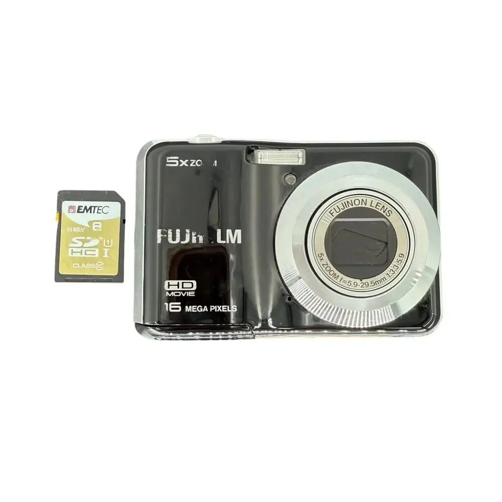Fujifilm FinePix AX550 16MP Digital Camera 5x Zoom HD Movie Digicam Bundle Testd